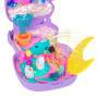 Mattel Polly Pocket Traumland-Schatulle in zauberhafter Lammform mit 1 Minipuppe und Haustier-Einhor