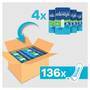 Always Ultra Binden Damen Gr. 1, Normal, 136 Damenbinden ohne Flügel (4 x 34 Stück) Multipack, ultradünn und super absorbierend