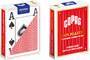 ASS Altenburger COPAG® 100% Plastik Poker Jumbo Index rot