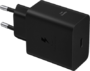 Samsung Mobilfunkzubehör Samsung Galaxy Power Adapter USB Type C 65W Black w/o Cabl (EP-T6010NBEGWW)