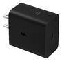 Samsung Mobilfunkzubehör Samsung Galaxy Power Adapter USB Type C 65W Black w/o Cabl (EP-T6010NBEGWW)