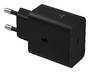 Samsung Mobilfunkzubehör Samsung Galaxy Power Adapter USB Type C 65W Black w/o Cabl (EP-T6010NBEGWW)