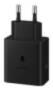Samsung Mobilfunkzubehör Samsung Galaxy Power Adapter USB Type C 65W Black w/o Cabl (EP-T6010NBEGWW)