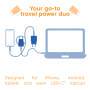 Club 3D Club3D Lifestyle Ladegerät USB-C 30Watt, 2Stk  blau retail (CAC-3022)