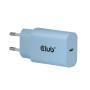 Club 3D Club3D Lifestyle Ladegerät USB-C 30Watt, 2Stk  blau retail (CAC-3022)