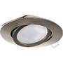 Eglo Leuchten LED-Deckeneinbaustrahler GU10 5W 400lm rund nickel matt
