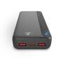 Nedis POWERBANK 20000MAH   3xA.  20W (PBKPD20W225BK     SW)