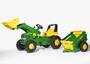 Rolly Toys rollyJunior John Deere Lader + Anhänger