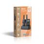 Alecto Walkie-Talkie Set / 2 Handsets / Bis zu 10 km / Frequenzkanäle: 8 / PTT / VOX / 24 h Standby / Inklusive Ladestation / Kopfhörerausgang / Schwarz