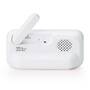 ELEC Babyphone mit Kamera mit 2,4-Zoll-Farbdisplay, Nachtsicht und Talkback-Funktion - Weiß