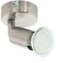 Eglo Leuchten EGLO BUZZ-LED - 1 bulb(s) - GU10 - 3000 K - IP20 - Metallic