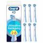  Oral-B iO Ultimative Reinigung, Original Aufsteckbürsten für elektrische Oral-B iO Zahnbürsten, 'Borsten-in-Borsten' Bündel, Weiß, 6 Stück 