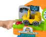 Mattel Fisher-Price Little People Spaß an der Tankstelle Spielset für Kleinkinder, 1 Spielzeugauto u