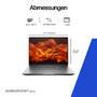 HP ZBook Fury G1i 18 Intel Core Ultra 7 255HX 45,72cm 18Zoll WQXGA 32GB 1TB NVIDIA RTX PRO 2000 8GB 