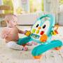 Mattel Fisher-Price 2-in-1 Musikalischer Pinguin-Lauflernwagen, Schiebespielzeug für Babys und Klein