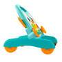 Mattel Fisher-Price 2-in-1 Musikalischer Pinguin-Lauflernwagen, Schiebespielzeug für Babys und Klein