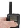 Alecto Walkie-Talkie Set / 2 Handsets / Bis zu 10 km / Frequenzkanäle: 8 / PTT / VOX / 24 h Standby / Inklusive Ladestation / Kopfhörerausgang / Schwarz