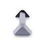 Kensington Rocking Foot Rest - Silver - Aluminium - 136 kg - RoHS - REACH - CA Prop 65 - 559.3 mm - 218.1 mm