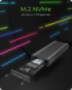ICY BOX IB-1824ML-C31 - SSD enclosure - M.2 - PCI Express 3.0 - 10 Gbit/s - USB connectivity - Black