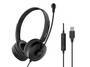 Equip Stereo-Headset Wired mit Mikro    USB-A  2.00m schwarz (245301)
