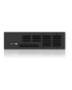 ICY BOX IB-158SK-B - 13.3 cm (5.25") - Carrier panel - 3.5" - SATA - SATA II - SATA III - Black - Aluminium