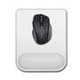 Kensington ErgoSoft™ Wrist Rest Mouse Pad for Standard Mouse - Grey - Monochromatic - Faux leather - Gel - Wrist rest