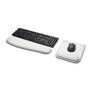 Kensington ErgoSoft™ Wrist Rest Mouse Pad for Standard Mouse - Grey - Monochromatic - Faux leather - Gel - Wrist rest