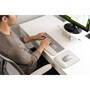 Kensington ErgoSoft™ Wrist Rest Mouse Pad for Standard Mouse - Grey - Monochromatic - Faux leather - Gel - Wrist rest