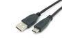 Equip Kabel USB-C2.0->A 3A              St/St  0.30m schwarz (128830)