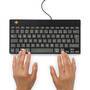 R-Go Compact Break Keyboard - QWERTZ (DE) - black - wired - Mini - USB - QWERTZ - Black