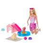 Mattel Barbie Puppy Pool Party - Aloha Blonde
