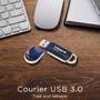 Integral COURIER 3.0 - 128 GB - USB Type-A - 3.2 Gen 1 (3.1 Gen 1) - 170 MB/s - Cap - Blue,Silver