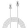LINDY Cat.6 Flachband-Patchkabel, weiss, 3m Ohne Schirmung (47503)