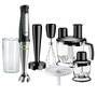 Braun MQ 7087X - Immersion blender - 1.2 L - Pulse function - 1.2 m - 1000 W - Black - Stainless steel