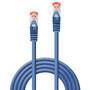 LINDY Basic Cat.6 S/FTP Kabel, blau, 1,5m Patchkabel (47353)