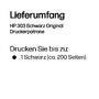 HP T6N02AE Tintenpatrone schwarz No. 303 Druckerpatronen