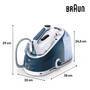 Braun DAMPFSTATION   7BAR 2L   2400W (IS5245BL          BL)