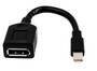 HP Single miniDP-to-DP Adapter Cable - DisplayPort - Mini DisplayPort - Female - Male - Black - 90 g
