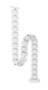 NEOMOUNTS BY NEWSTAR NEOMOUNTS Cable Spine Organizer for sit/stand desk frames screw mounted white (