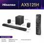 Hisense Braunware SOUNDBAR, 5.1.2 CHANNEL, 500W (AX5125H)