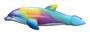 Bestway® Schwimmtier Regenbogendelfin 168 x 88 cm