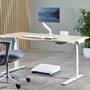 Fellowes Strommodul Schreibtisch 1xSteckdose,USB-A,USB-C wei (100137173)