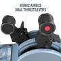 ThrustMaster TCA Quadrant Airbus Edition - Flight Sim - PC - Black - Blue - Windows 10 - Windows 8