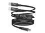 Equip Kabel USB-C4.0->C Y-Kabel  PD140W St/St  1.50m schwarz (128895)