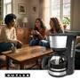 Butler Kaffeemaschine / 1,25 l / 1000 W / 10 Tassen / Warmhaltefunktion / Automatische Abschaltung / Schwarz / Edelstahl