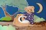 Zapf BABY born Teddy mit Schlafanzug leuchtet im Dunkeln
