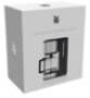 WMF Kaffeemaschine 412150001 STELIO Kaffeemaschine Glas paper grey