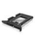 ICY BOX IB-2207StS - 8.89 cm (3.5") - Storage drive tray - 2.5" - SATA - SATA II - SATA III - Black - Aluminium - Metal