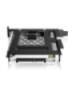 ICY BOX IB-2207StS - 8.89 cm (3.5") - Storage drive tray - 2.5" - SATA - SATA II - SATA III - Black - Aluminium - Metal