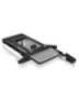ICY BOX IB-2207StS - 8.89 cm (3.5") - Storage drive tray - 2.5" - SATA - SATA II - SATA III - Black - Aluminium - Metal